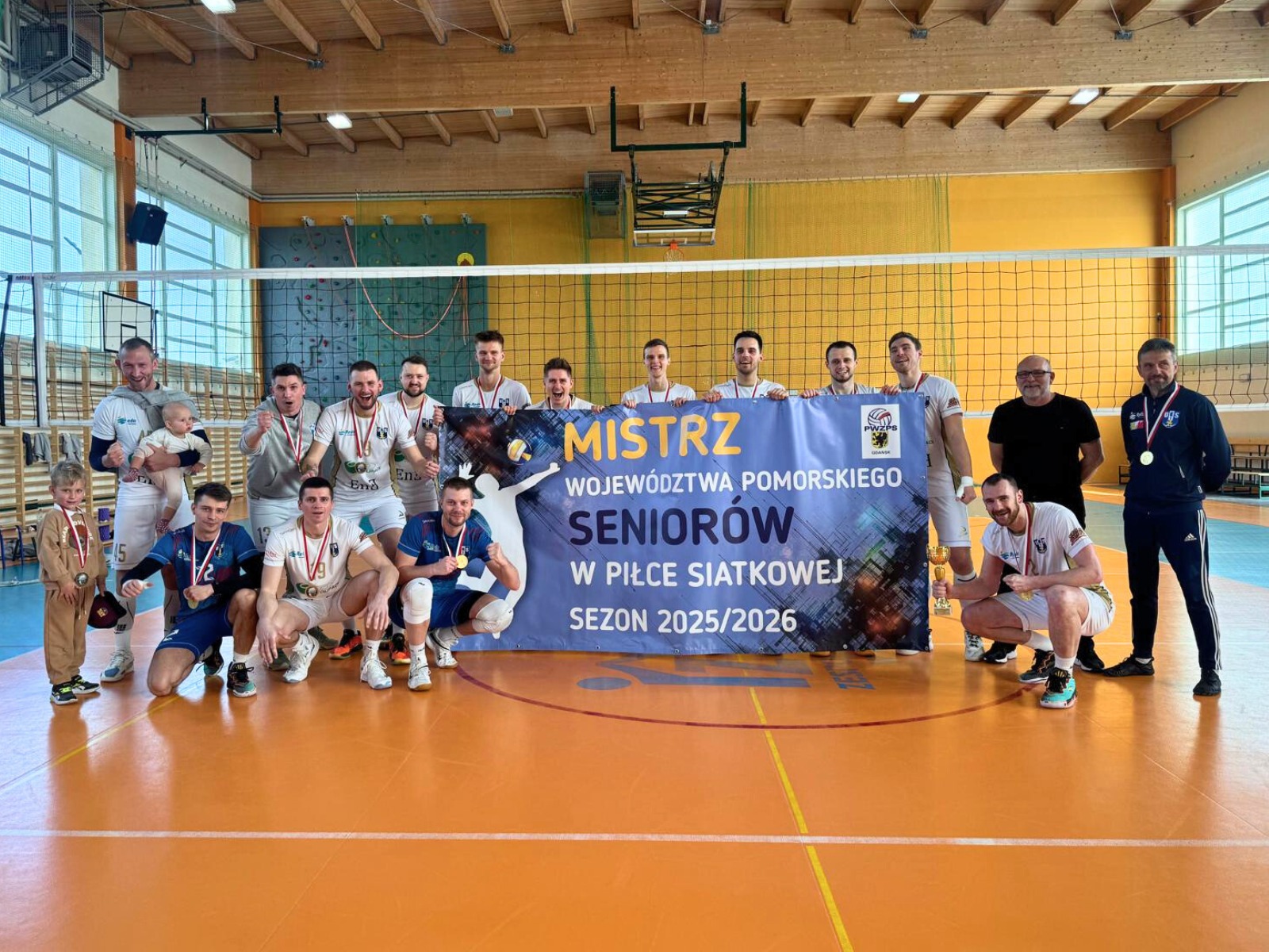 aktualność: Polipack UKS Jedynka Reda Mistrzem Województwa Pomorskiego Seniorów w Piłce Siatkowej!